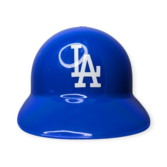 Vintage Los Angeles Dodgers Blue Plastic Batting Helmet w/Adjustable Strap - Picture 1 of 12